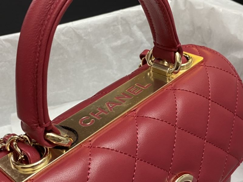 Ch**el top handle bags